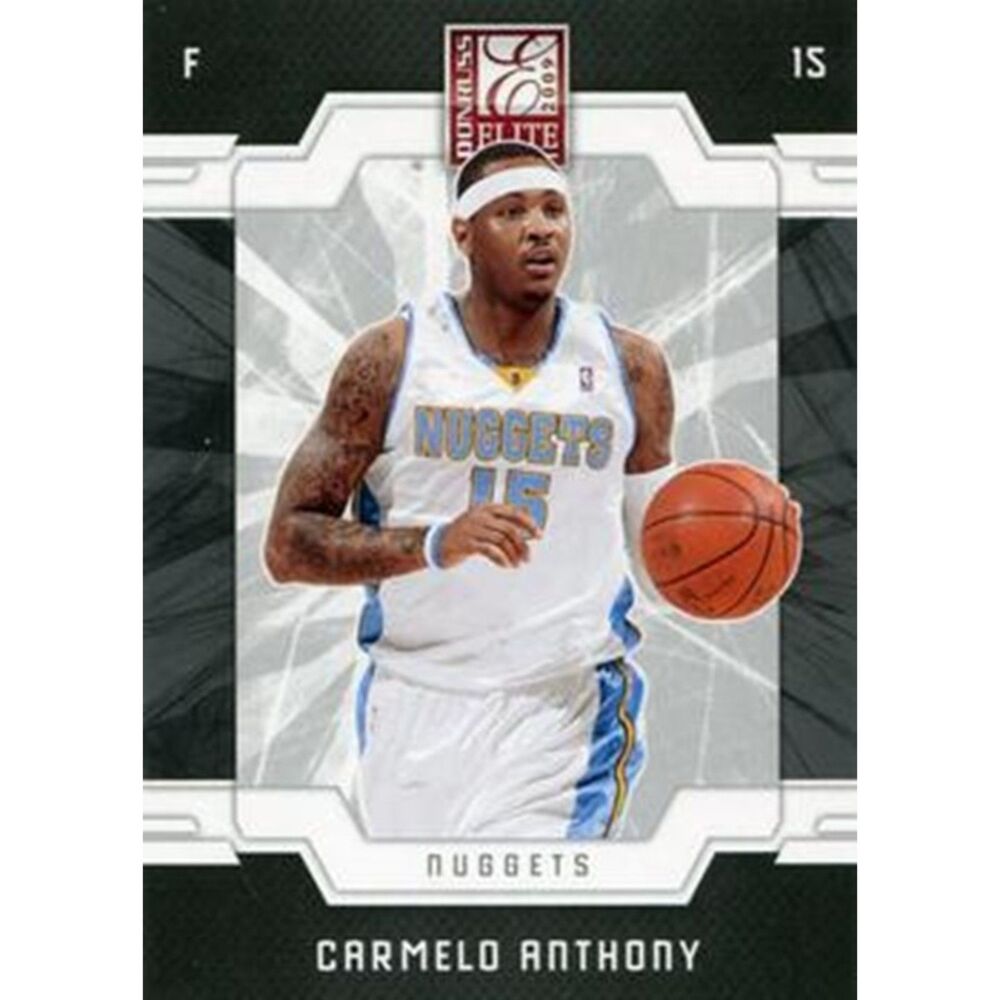 2009 Donruss Elite Basketball Card - #24 Carmelo Anthony